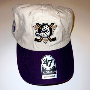 Anaheim ducks 47 adjustable hat